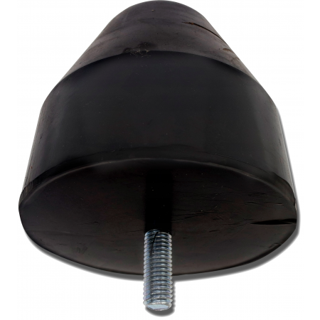 ODBÓJNIK ODBÓJ GUMOWY STOŻEK 115x140mm ŚRUBA 12mm POLSKI